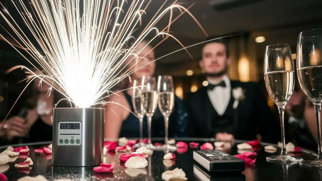 cold spark fountain selection