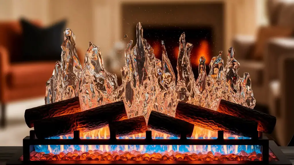 customizable 3d electric fireplace