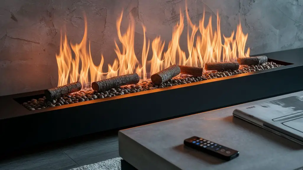 elegant smart fireplace solution