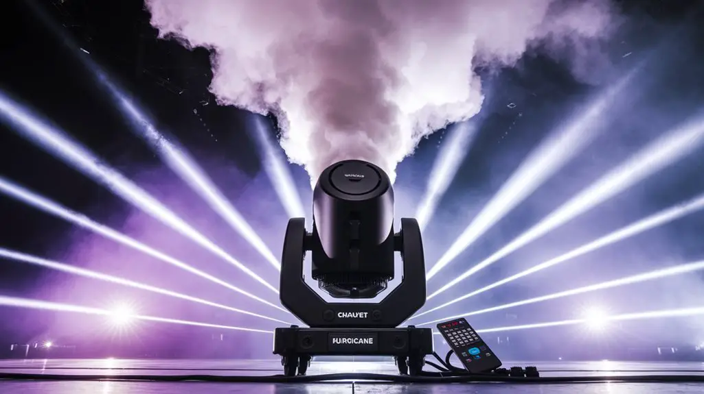 powerful adjustable fog machine