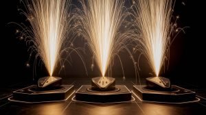 indoor fireworks fountain machines