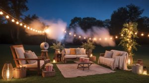 backyard movie fog effects