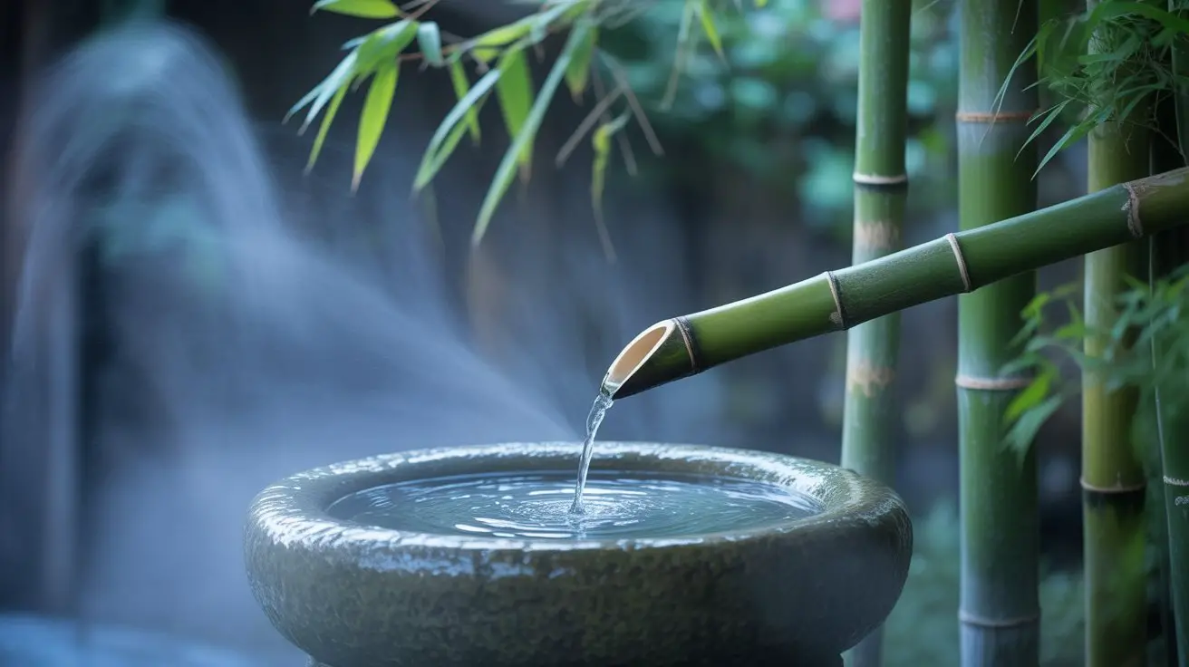 bamboo fountain mist system