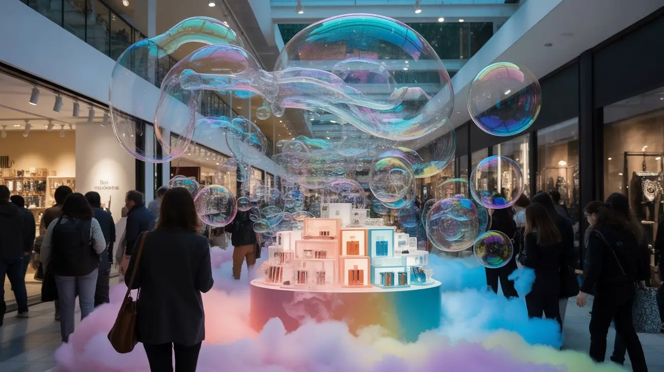 bubbles boost customer engagement
