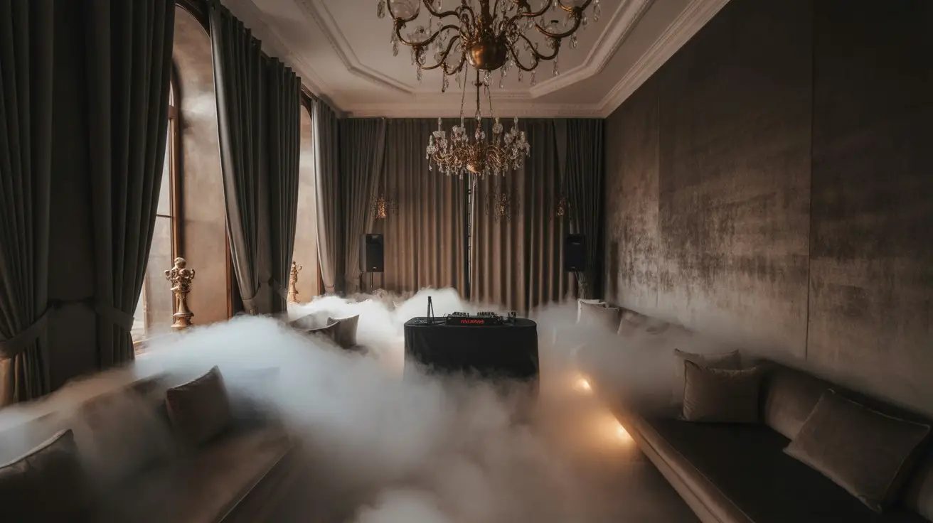 calculate fog machine output