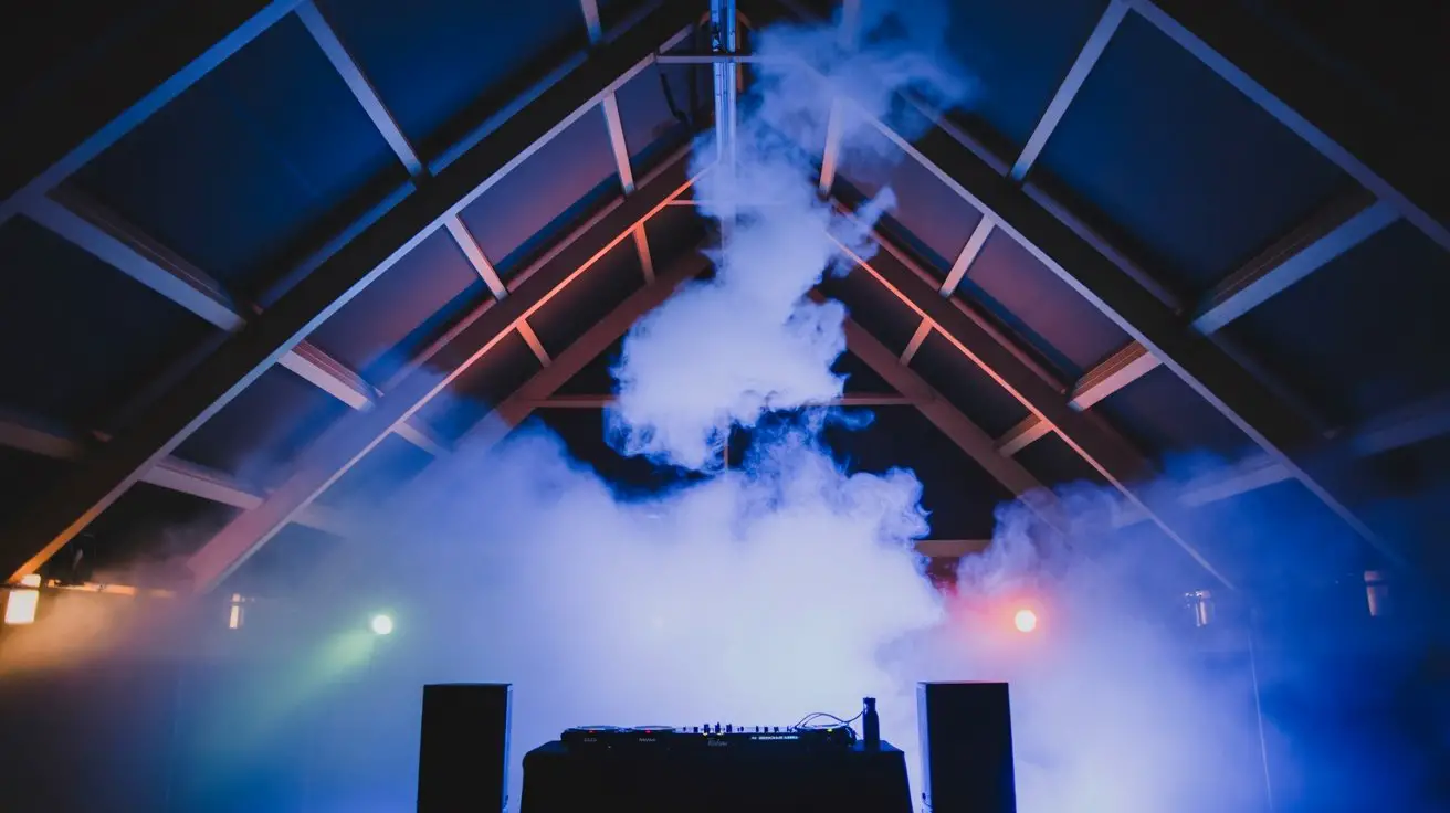 ceiling height affects fog distribution