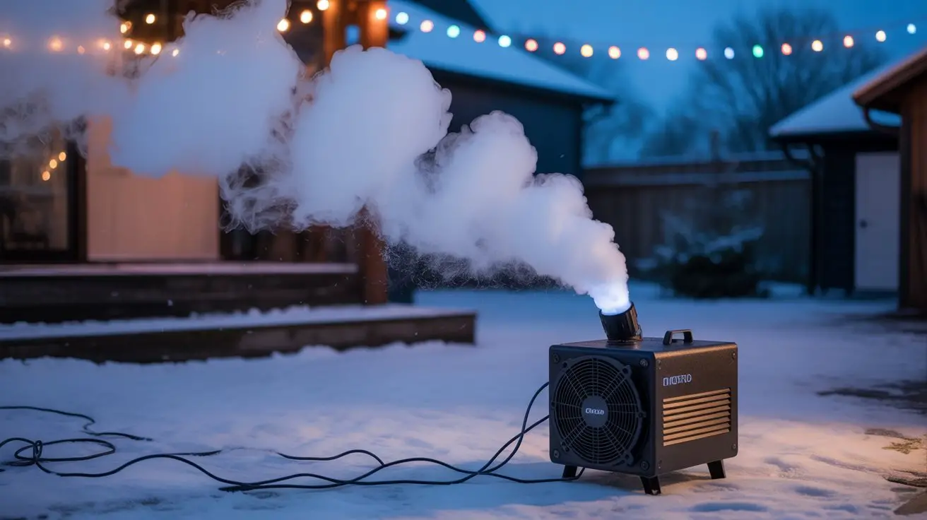 cold weather fog machine safety