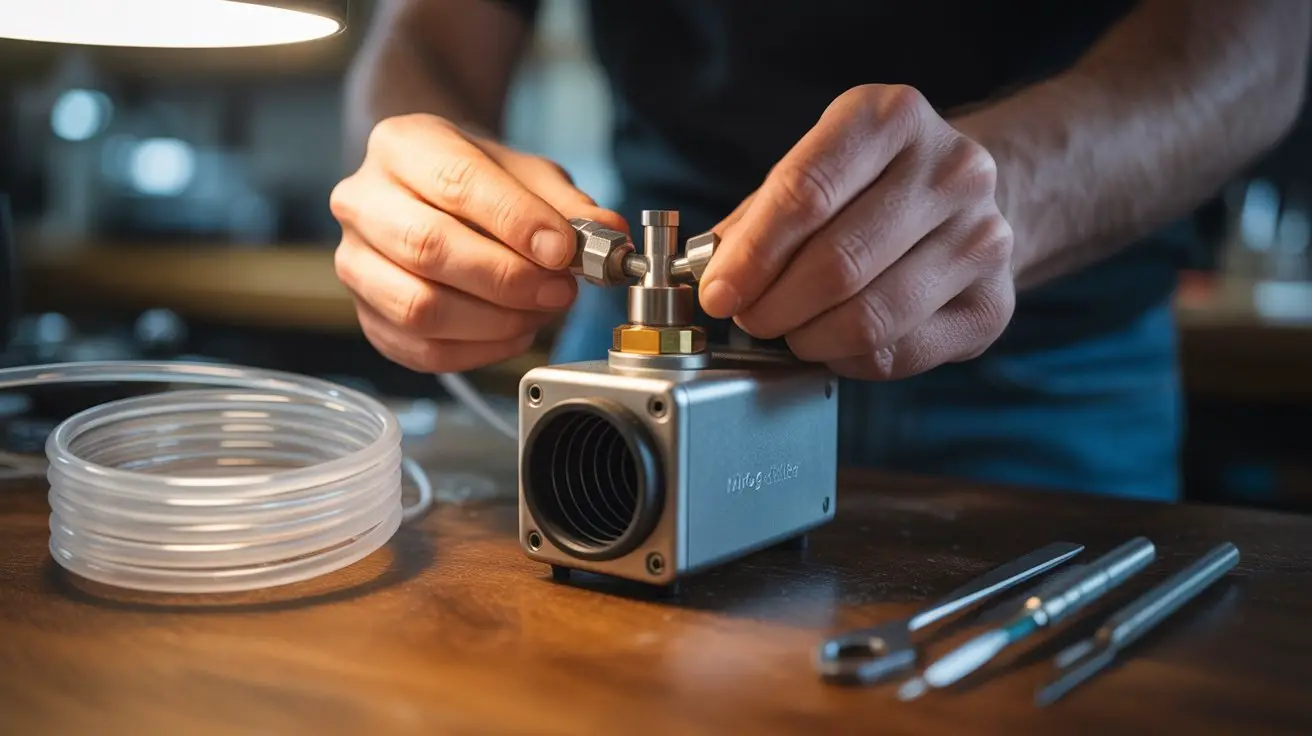 connect fog machine securely