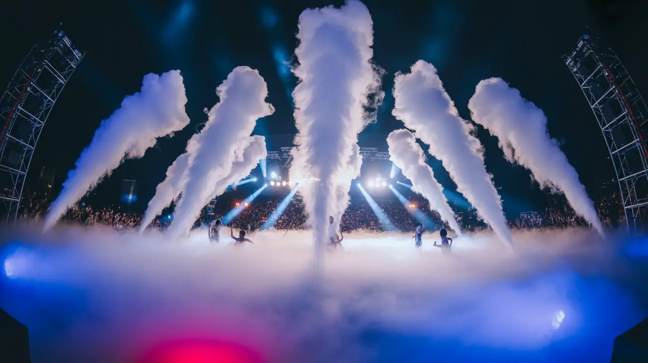 coordinated fog machine deployment