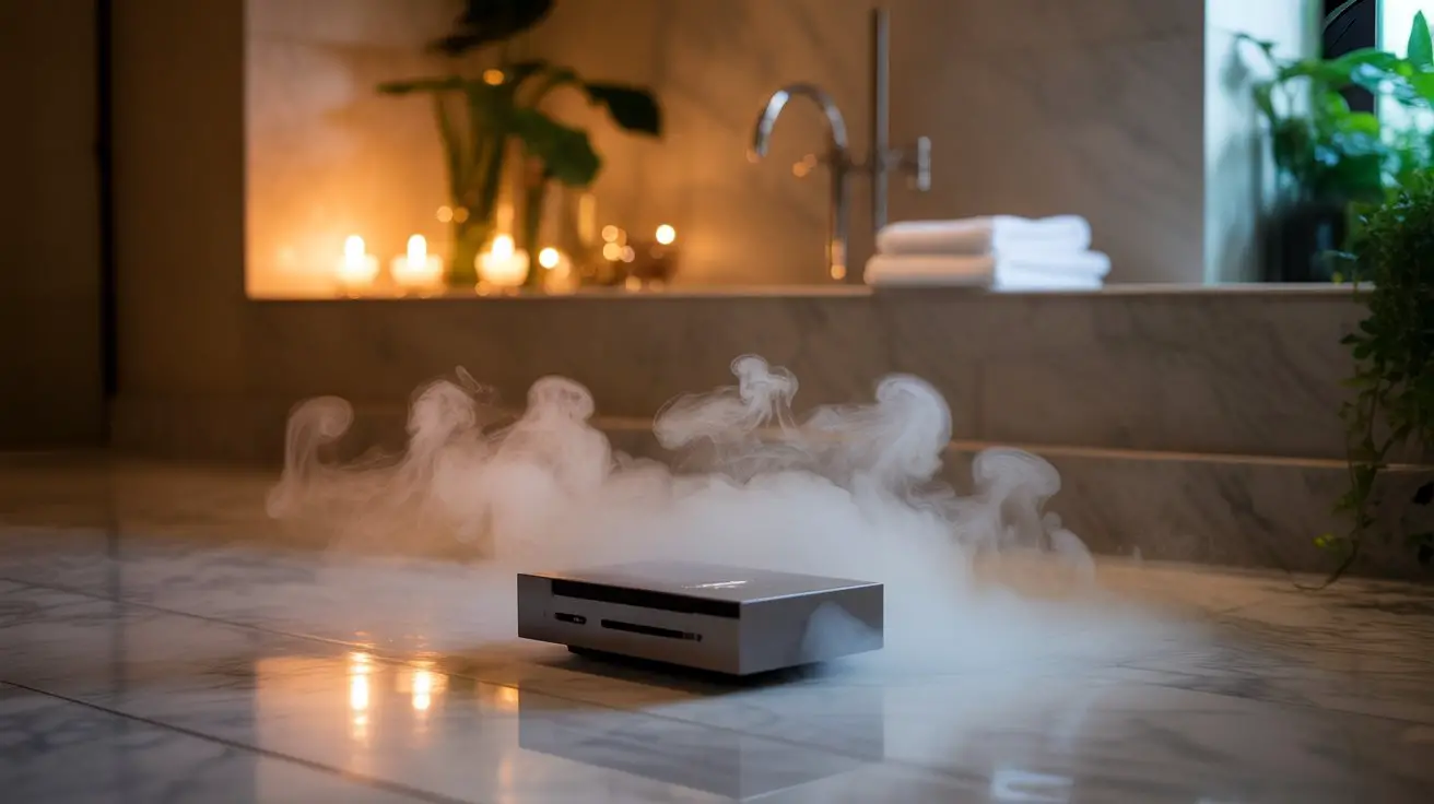 create soothing spa atmosphere