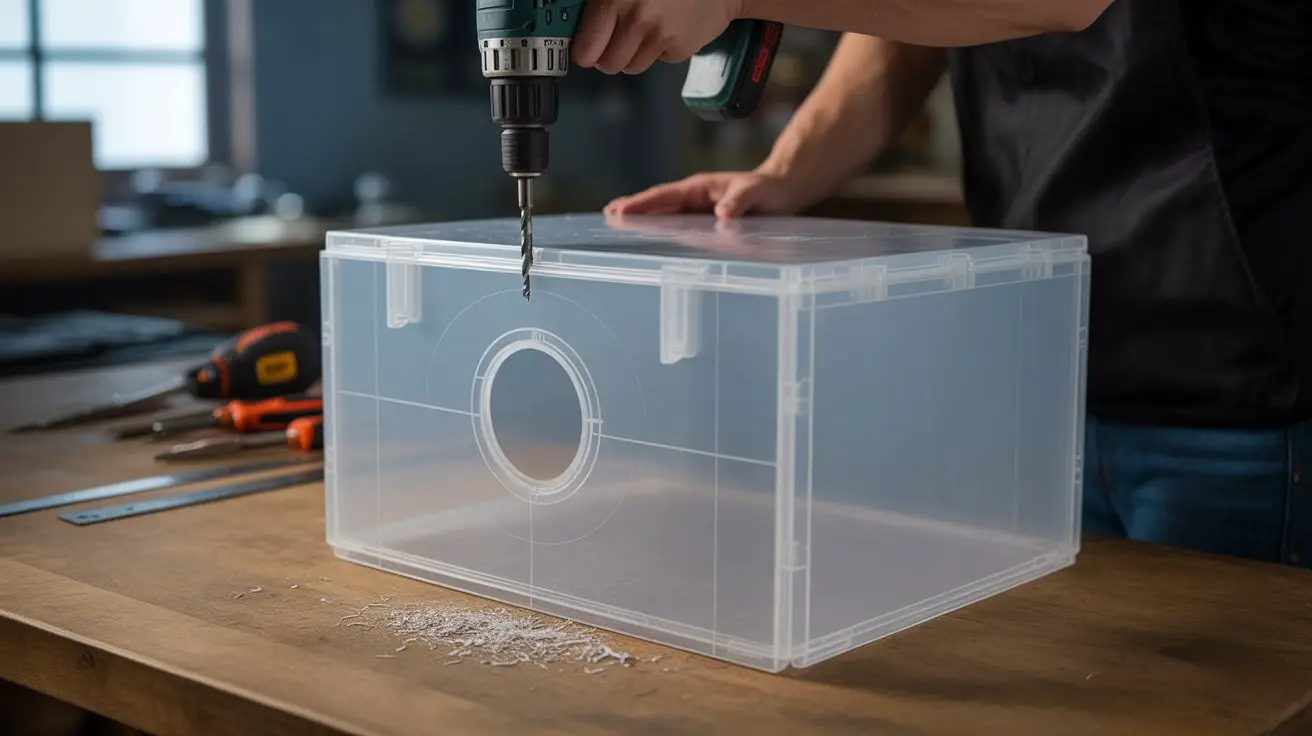 cut inlet hole properly