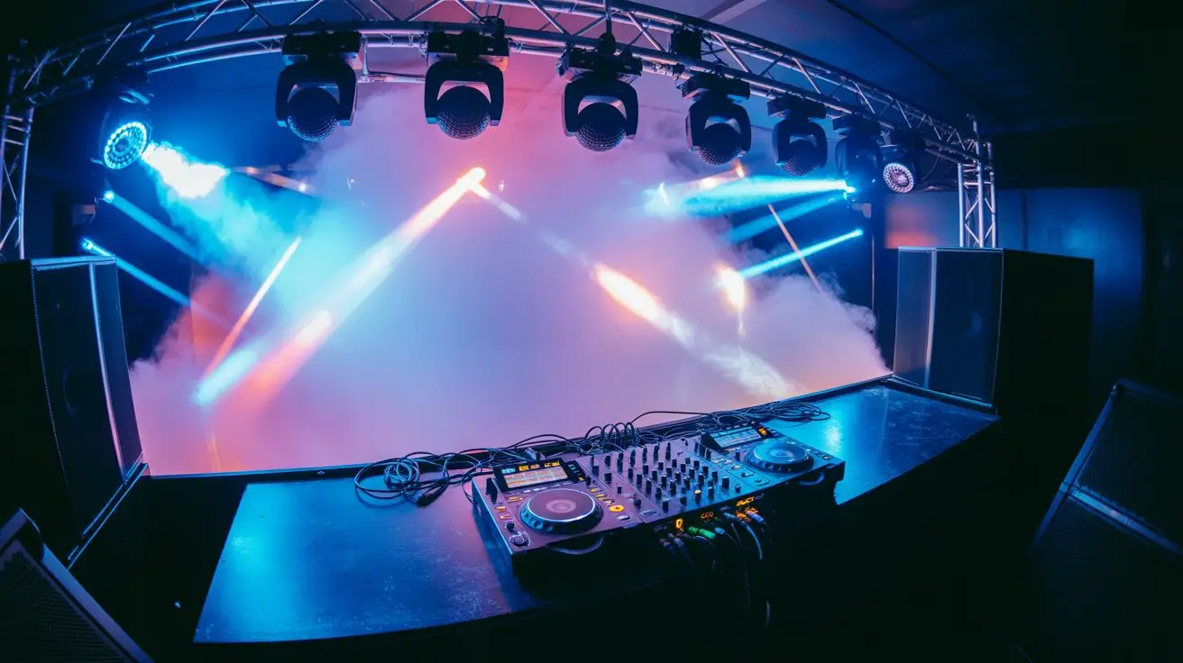 dj booth layout planning