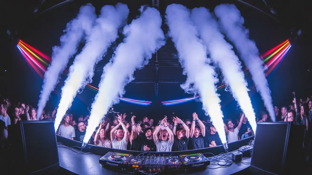 dramatic co2 fog effects