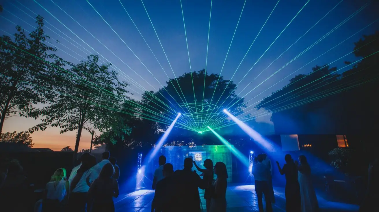 dynamic music laser displays