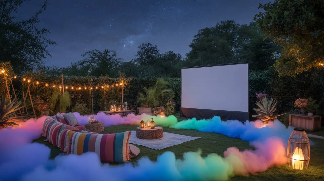 enchanted backyard movie experience