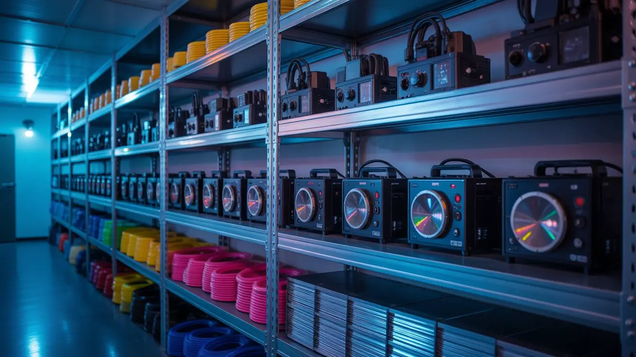 equipment maintenance and storage