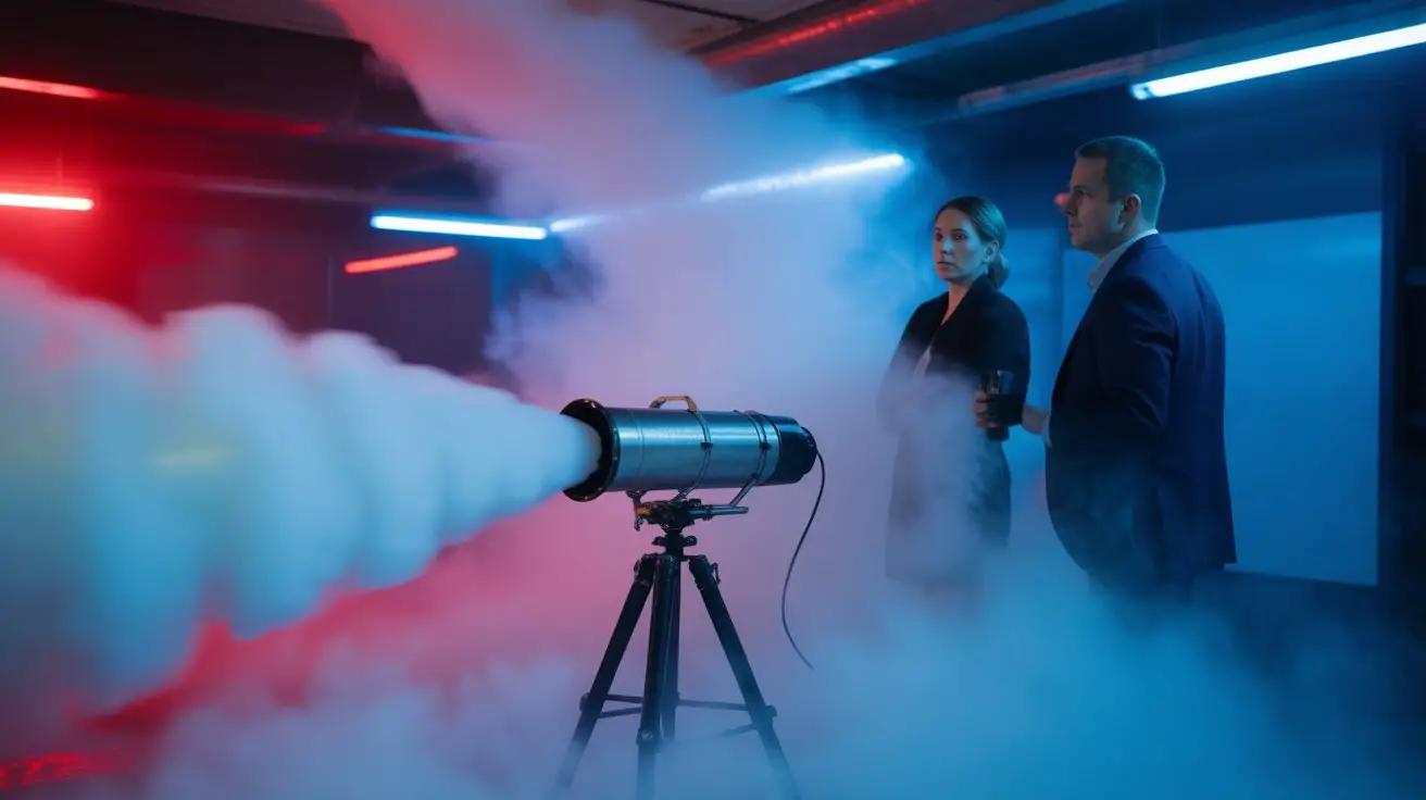 fog cannons enhance security