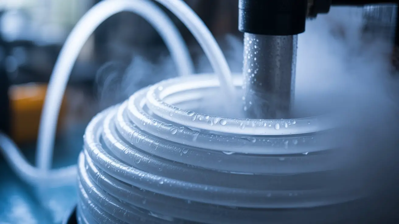 fog chiller cooling process