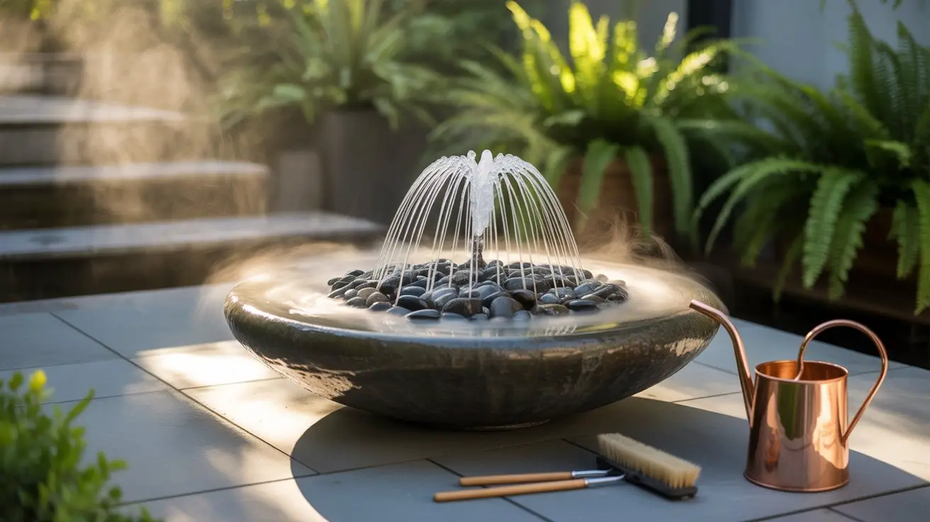 fog fountain maintenance protocols