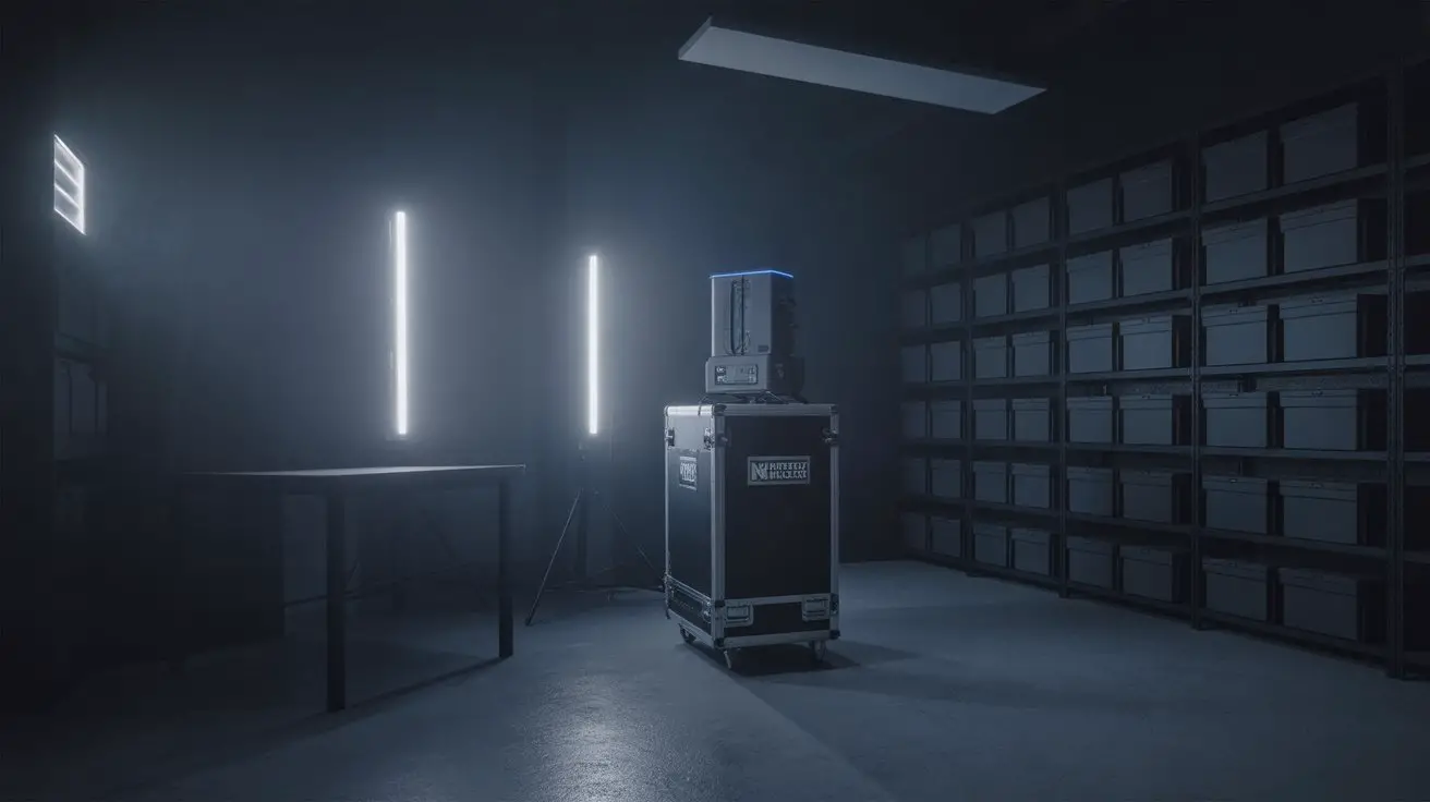 fog machine and black light maintenance
