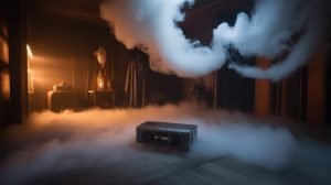 fog machine haunted house effects