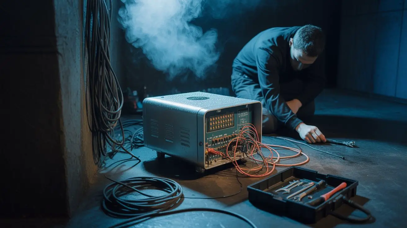 fog machine issues resolved