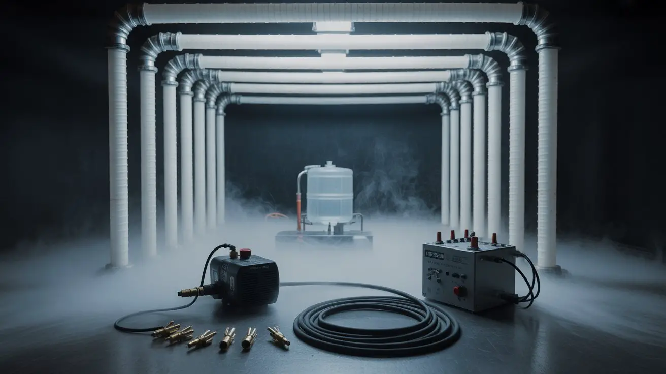 fog machine setup instructions