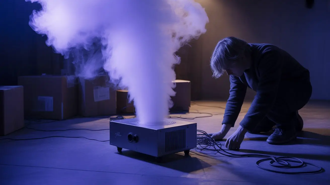 fog machine troubleshooting tips