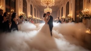 fog machine wedding effects