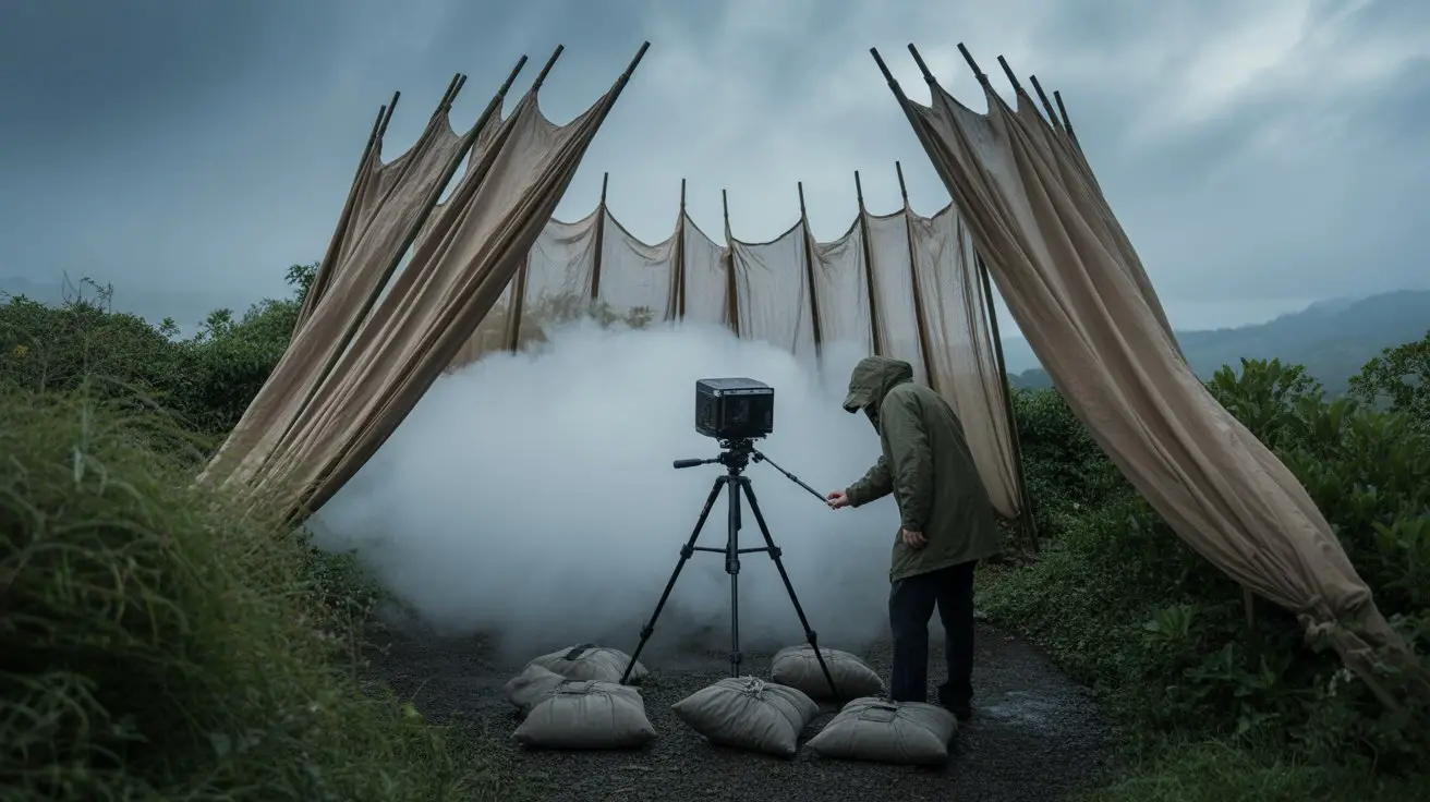 fog management for outdoor shoots