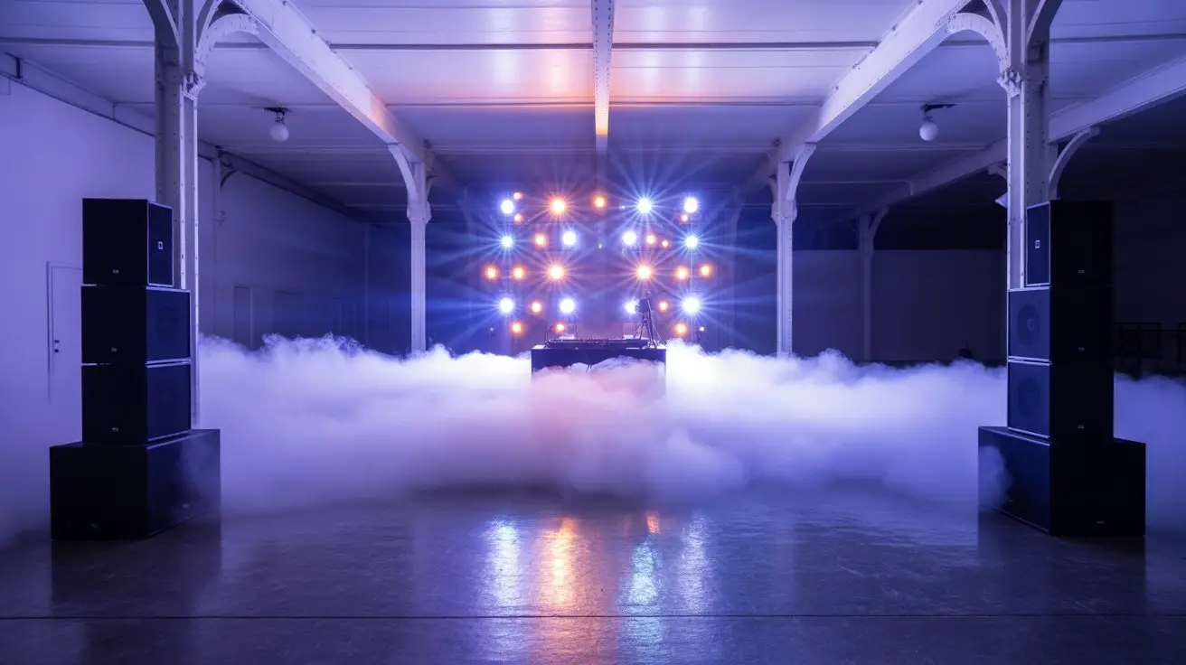 industrial fog system setup