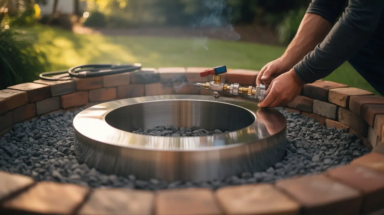 install fire ring safely