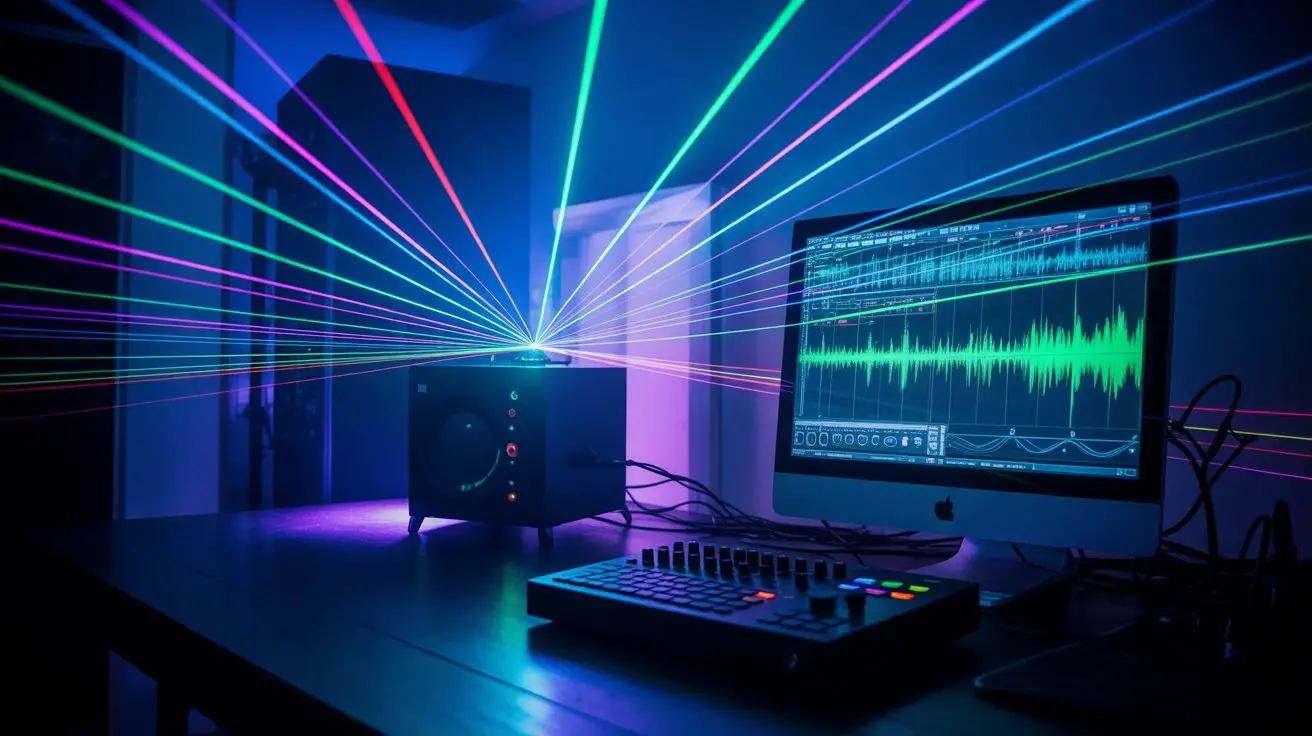 laser equipment for music