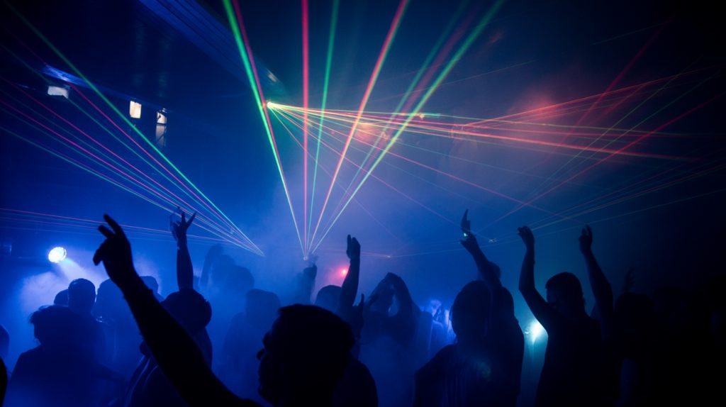 laser fog dj effects