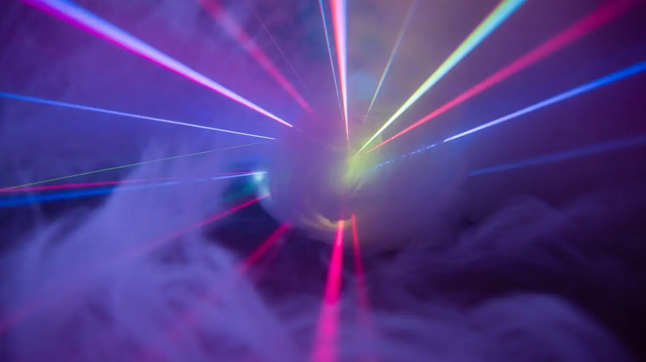 optimal fog and laser positioning