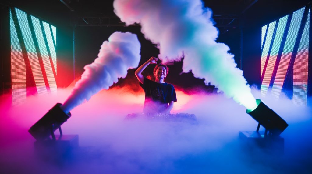 optimal fog machine placement