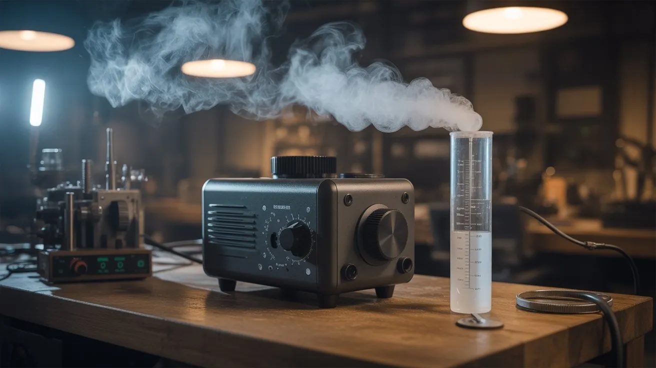 optimize fog machine settings