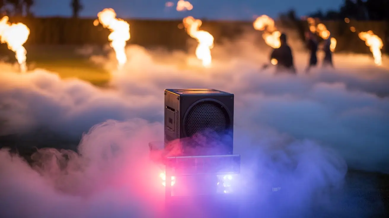 outdoor fog machine performance