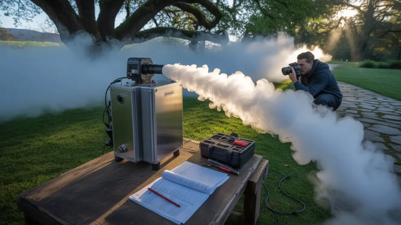 outdoor fog machine troubleshooting tips