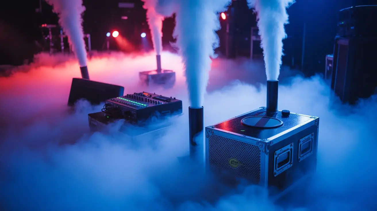 professional vs consumer fog machines