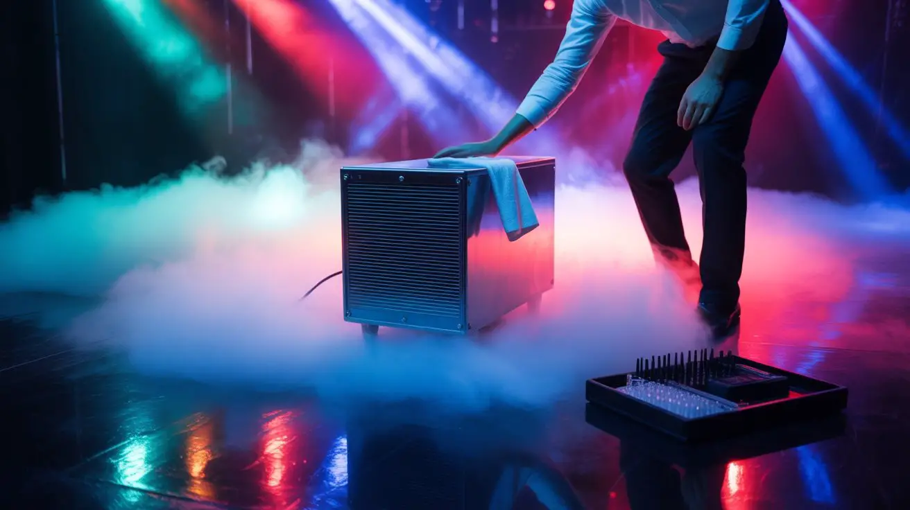regular fog machine maintenance