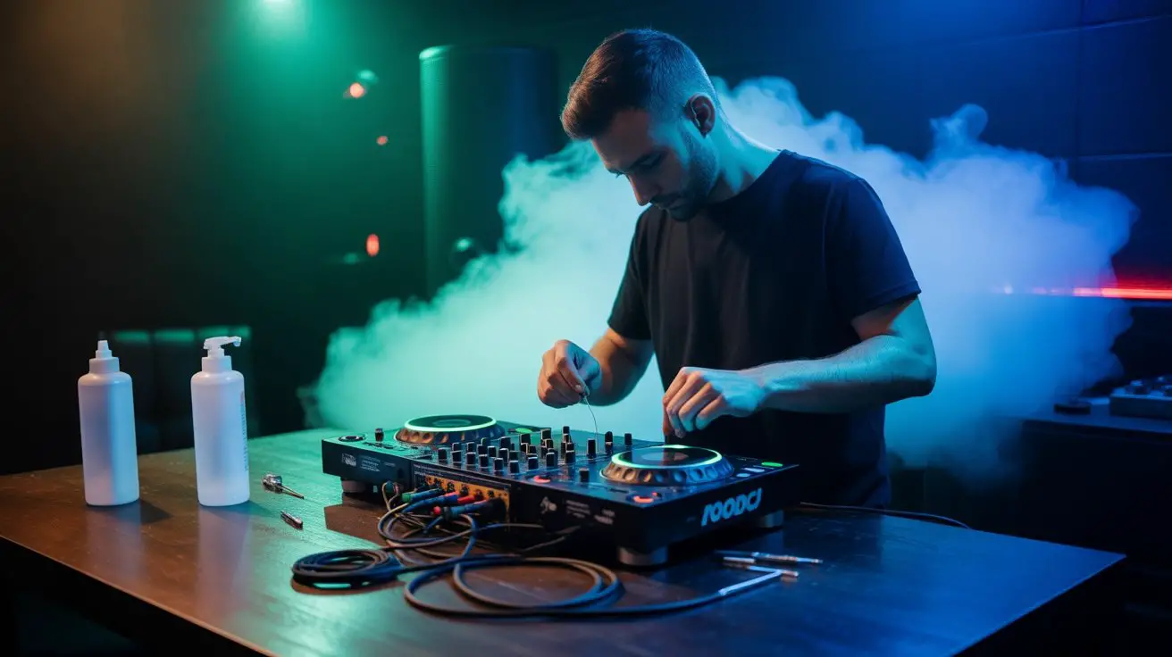 regular fog machine maintenance
