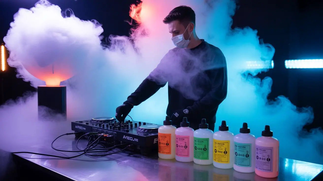 safe fog fluid selection