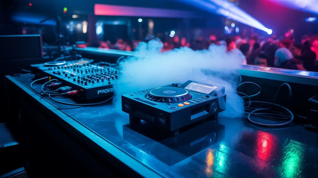 safe fog machine placement