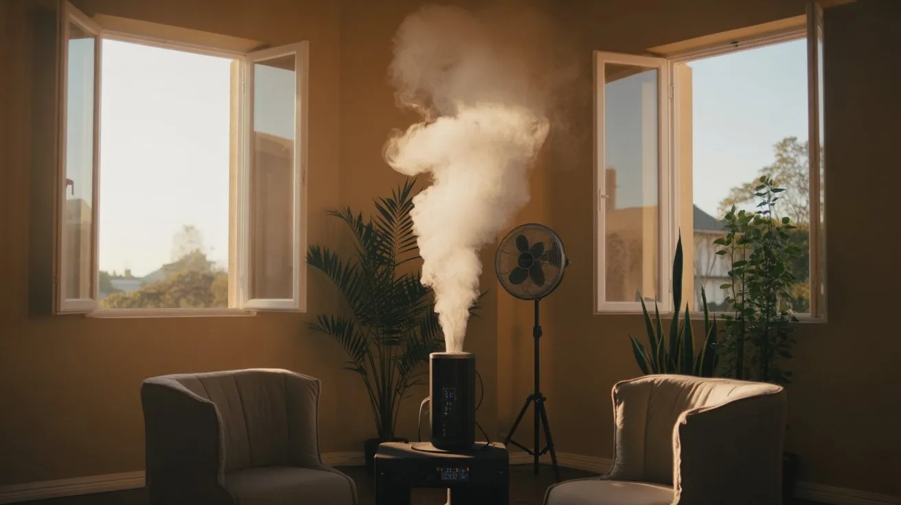 safe fog machine ventilation