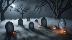 spooky graveyard fog effects
