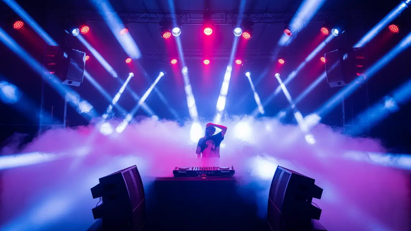 strategic fog machine placement