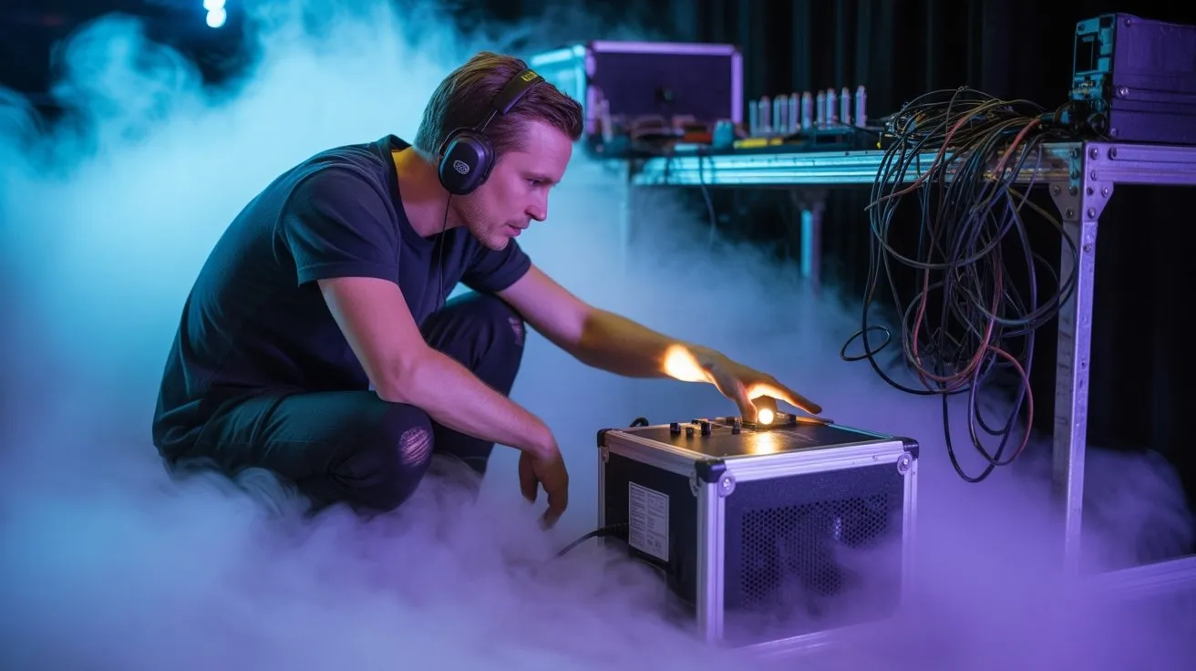 systematic fog machine troubleshooting