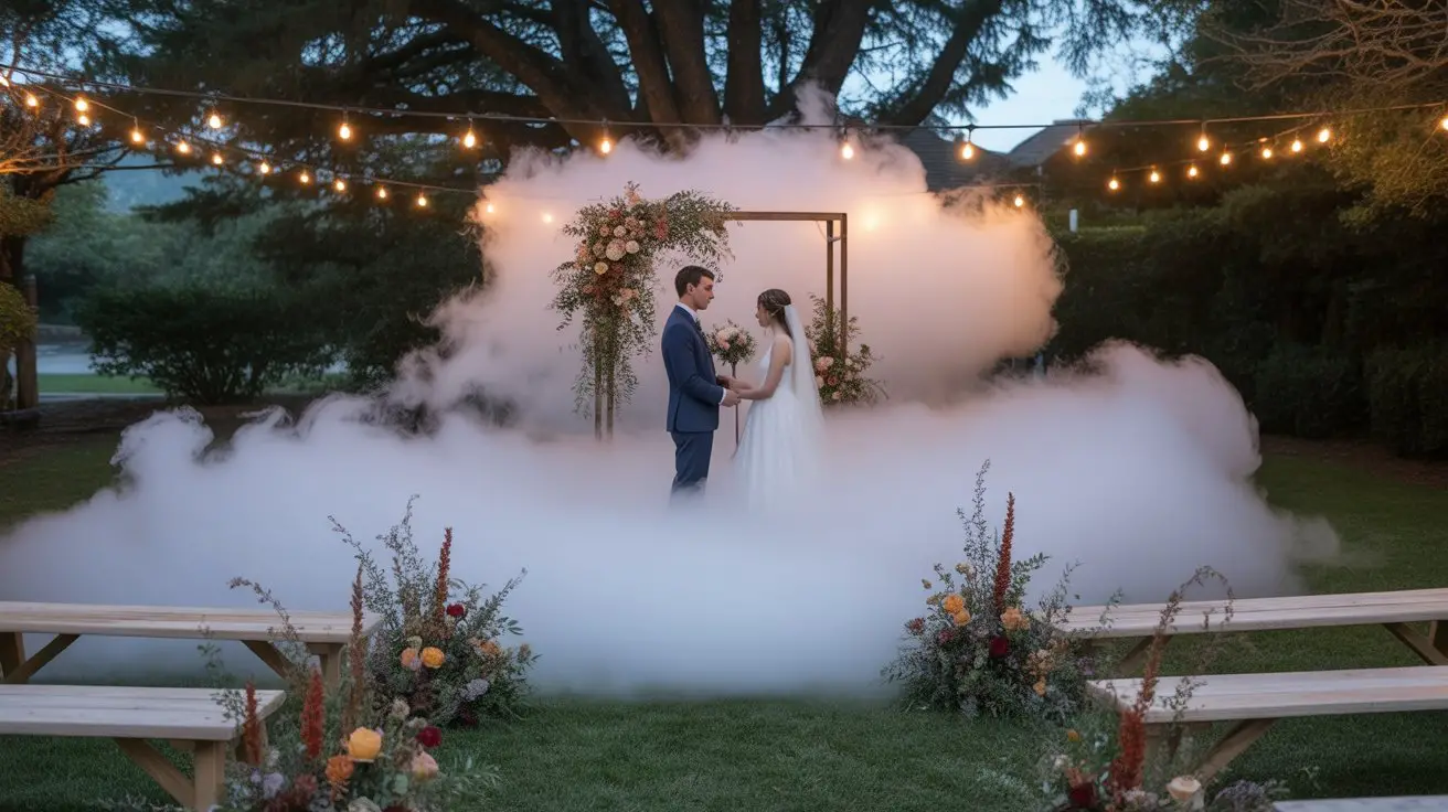 tailored fog for weddings