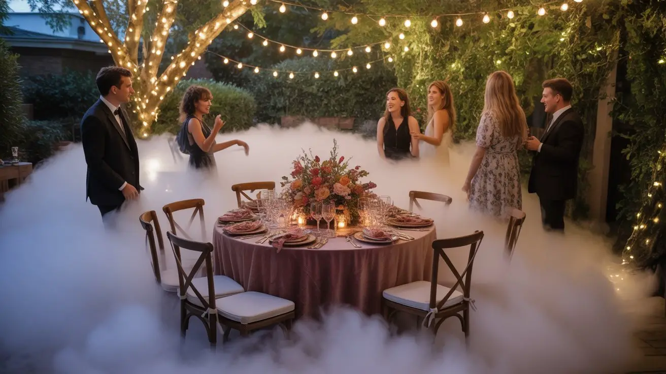 timed fog bursts surprise moments